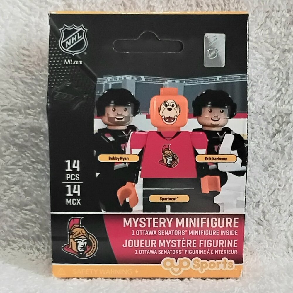 Sealed 2015 NHL Ottawa Senators Mystery Mini-Figures by OYO Sports!!